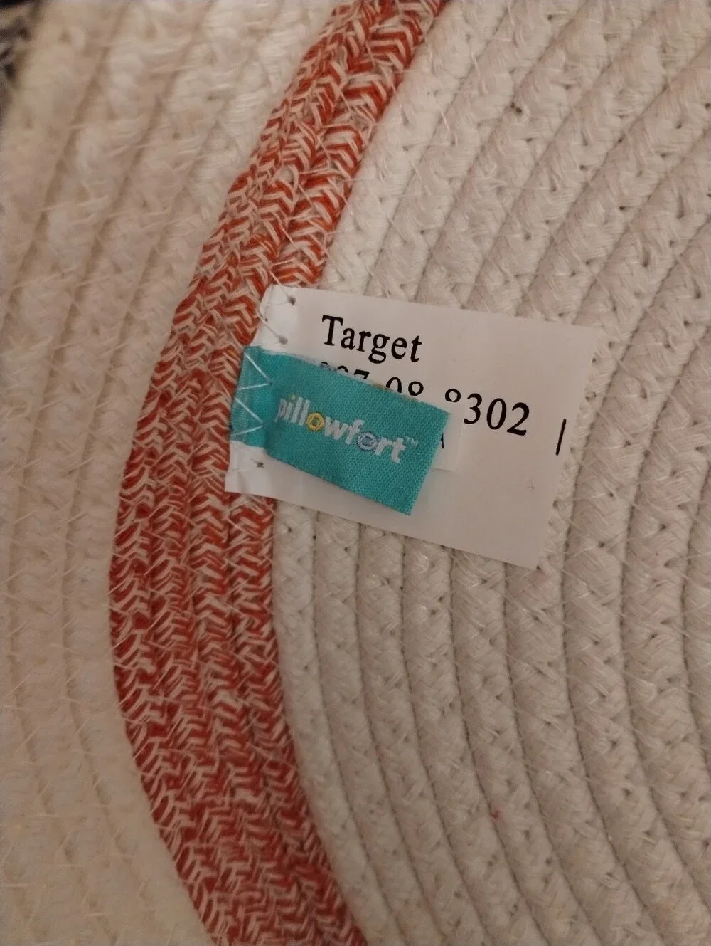 Coiled Rope Storage Bin Pillowfort Medium Striped 13